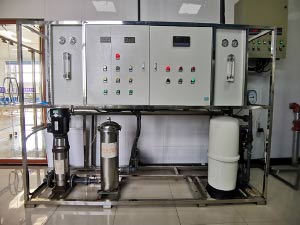 2吨PLC反渗透设备 
