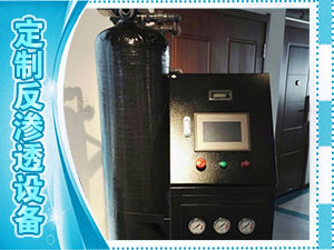 定制0.5T/h反渗透纯水设备